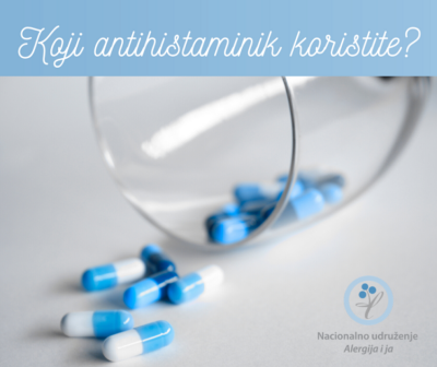 vrste antihistaminika