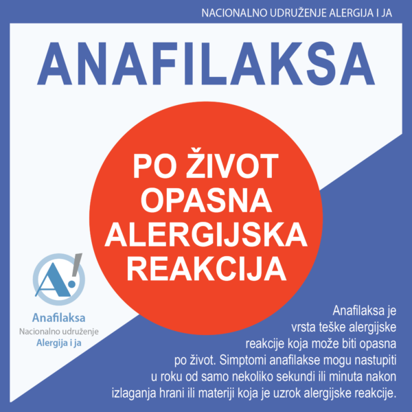 ANAFILAKSA- Po život opasna alergijska reakcija