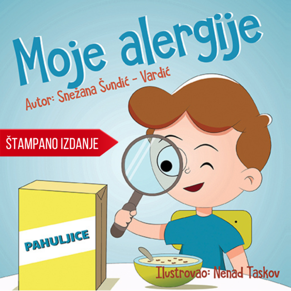 Moje alergije-  Štampano izdanje