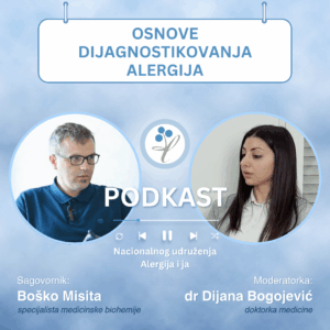 Alergija i ja podkast- epizoda 5: Osnove dijagnostikovanje alergija