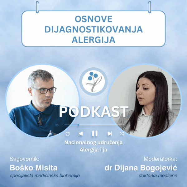 Alergija i ja podkast- epizoda 5: Osnove dijagnostikovanje alergija