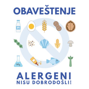 Poster - Alergeni nisu dobrodošli